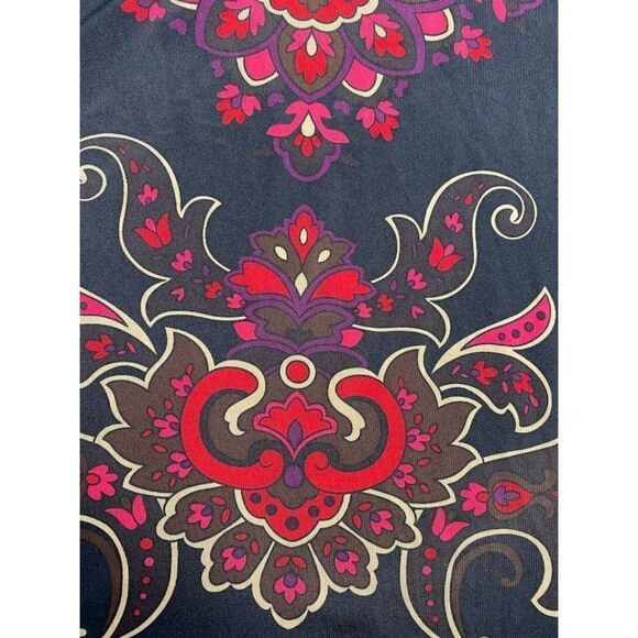INC International Concepts Black Red Slinky Dress Medium - Picture 4 of 8